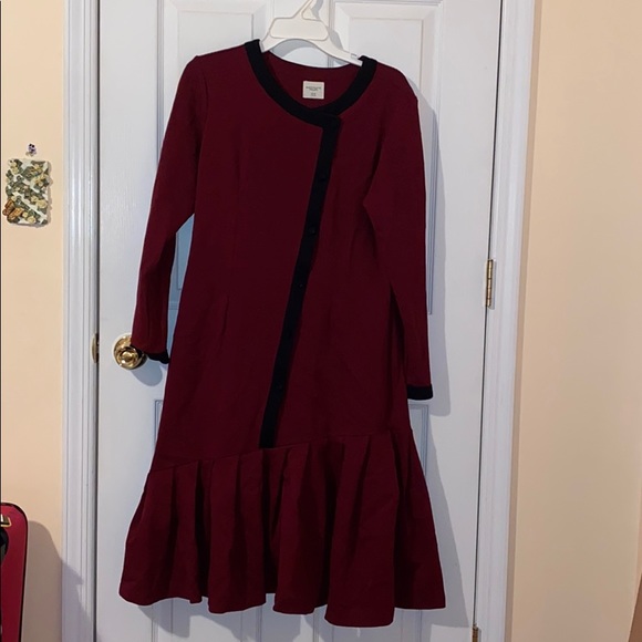 1920s Style Drop Waist Dress - Picture 1 of 3